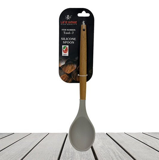 Life Smile Silicone Spoon