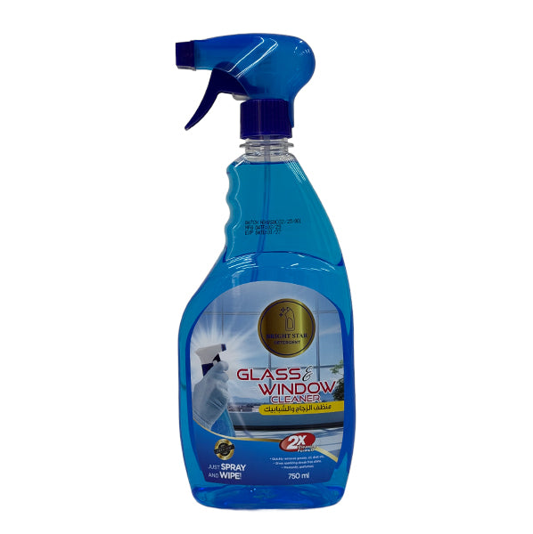 Bright Star Glass Cleaner and Polish 750ml